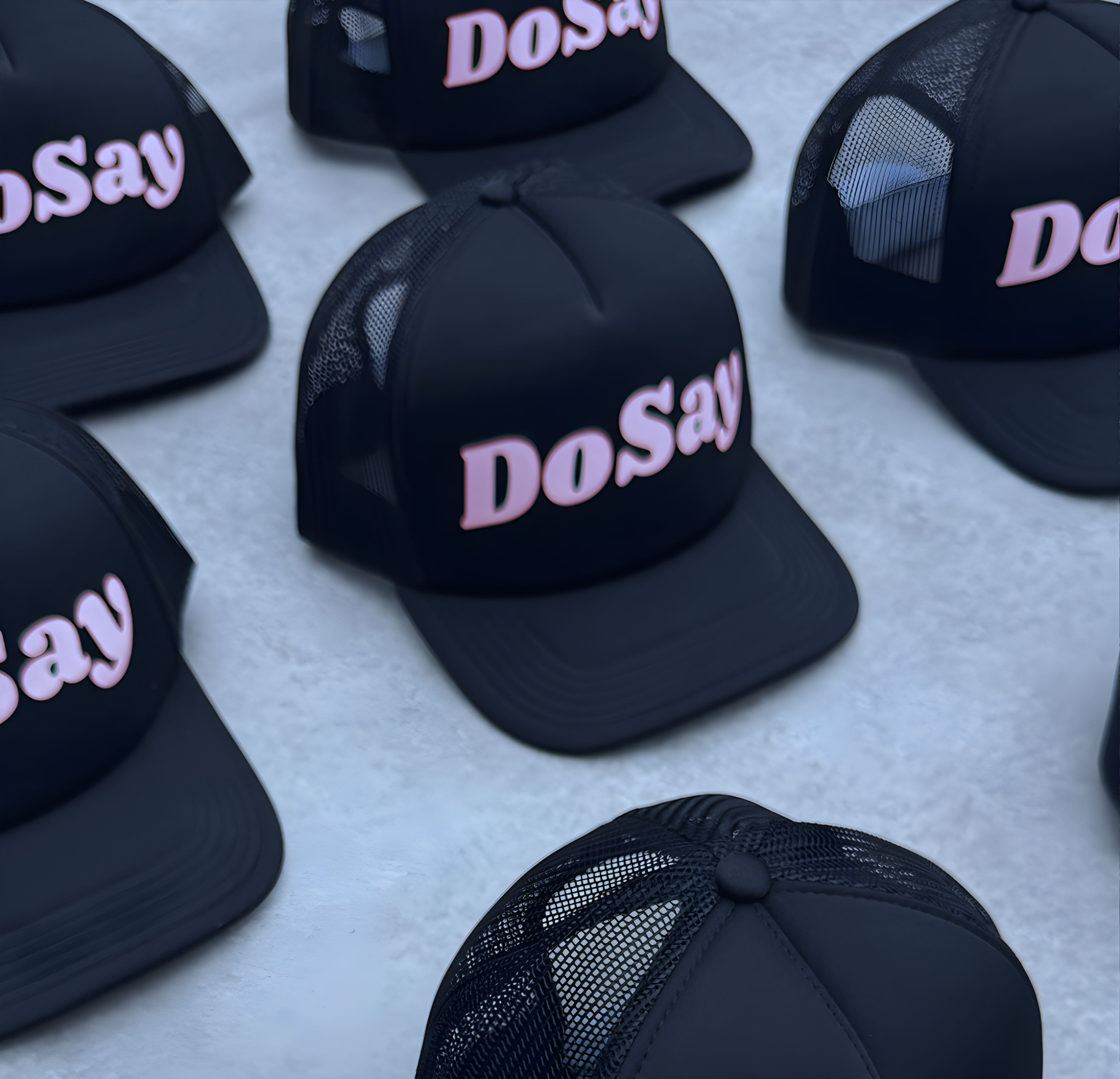 20x Rapper Foam 5 Panel Trucker Cap (Printed)