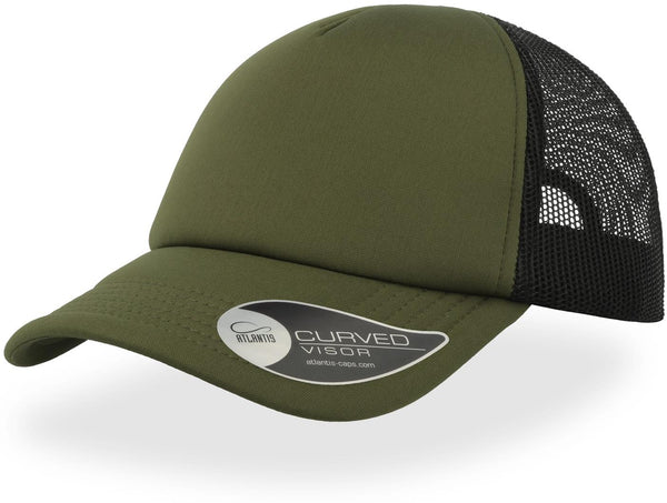 Tuck Rapper Cap Atlantis Rapper Cotton 5 Panel Trucker Caps ACRAPC | Unicorn Uniforms
